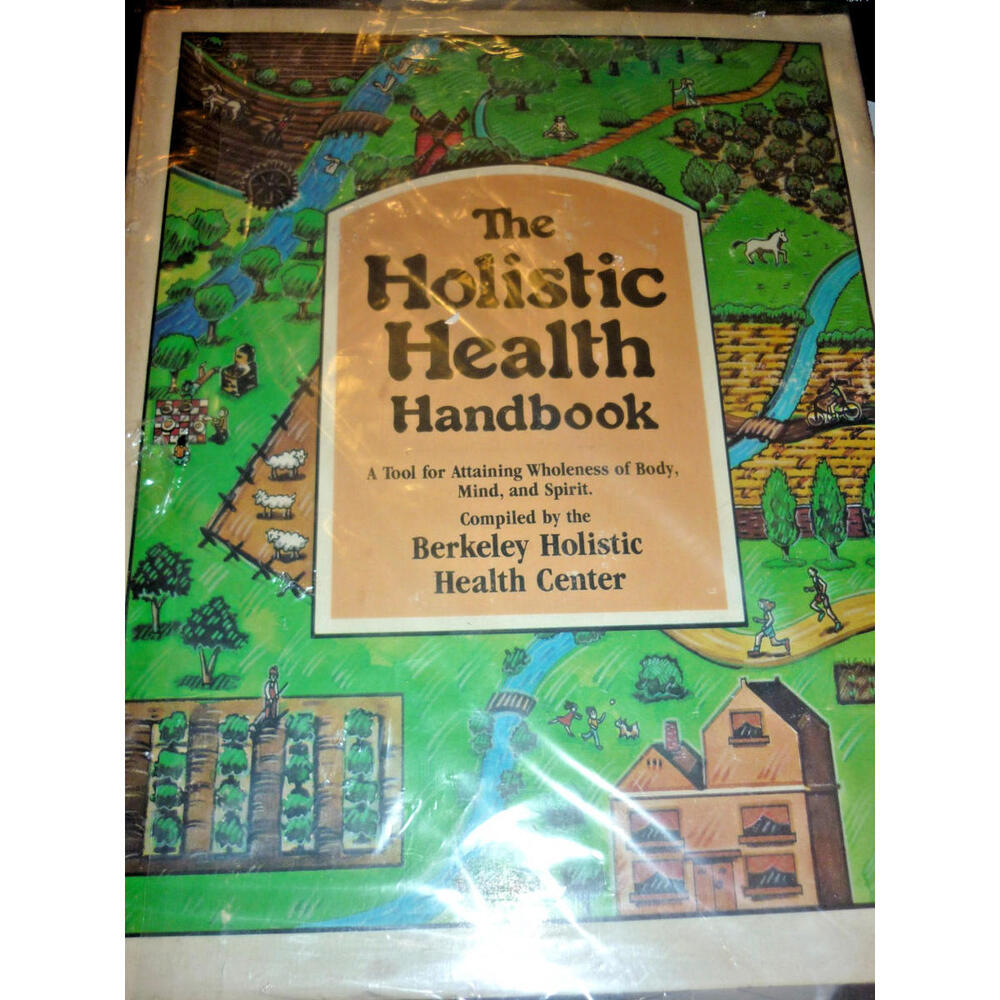 Vintage Holistic Health Handbook Lifebook Berkeley Center Paperback 70s VG